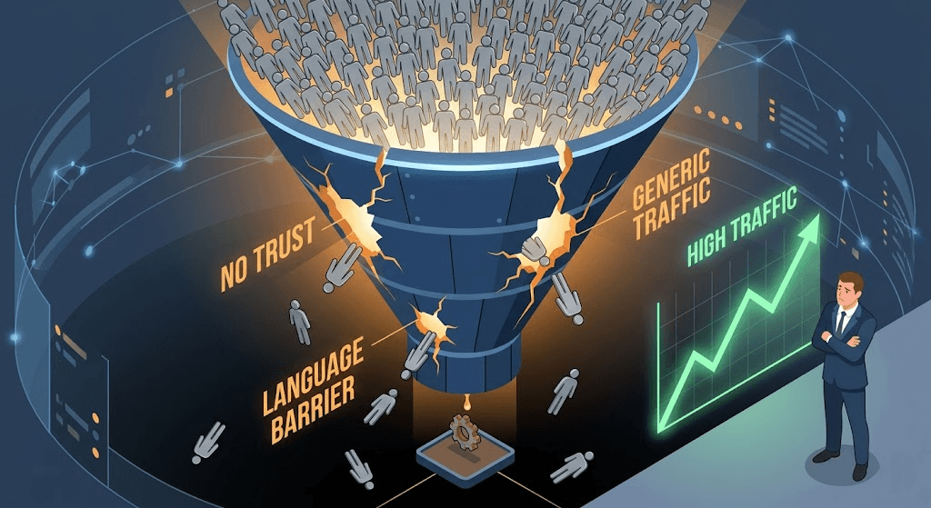 B2B Vanity Traffic vs Lead Conversion