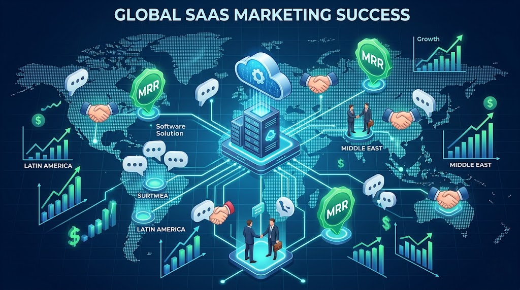 Matrice di crescita MRR multilingua SaaS