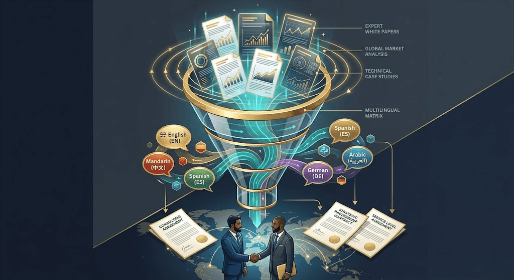 Thought Leadership Content Matrix Funnel